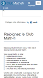 Mobile Screenshot of club.mathfi.com